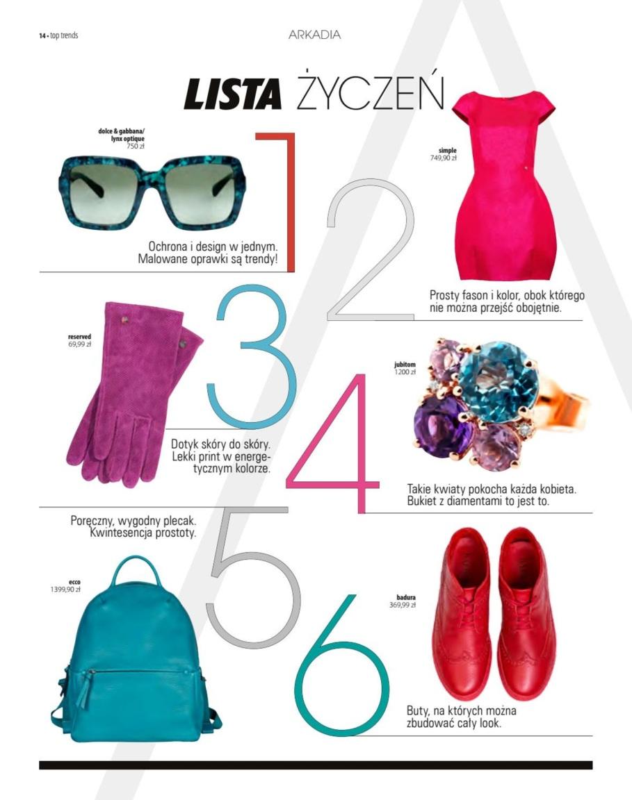 Gazetka promocyjna Arkadia str. 16