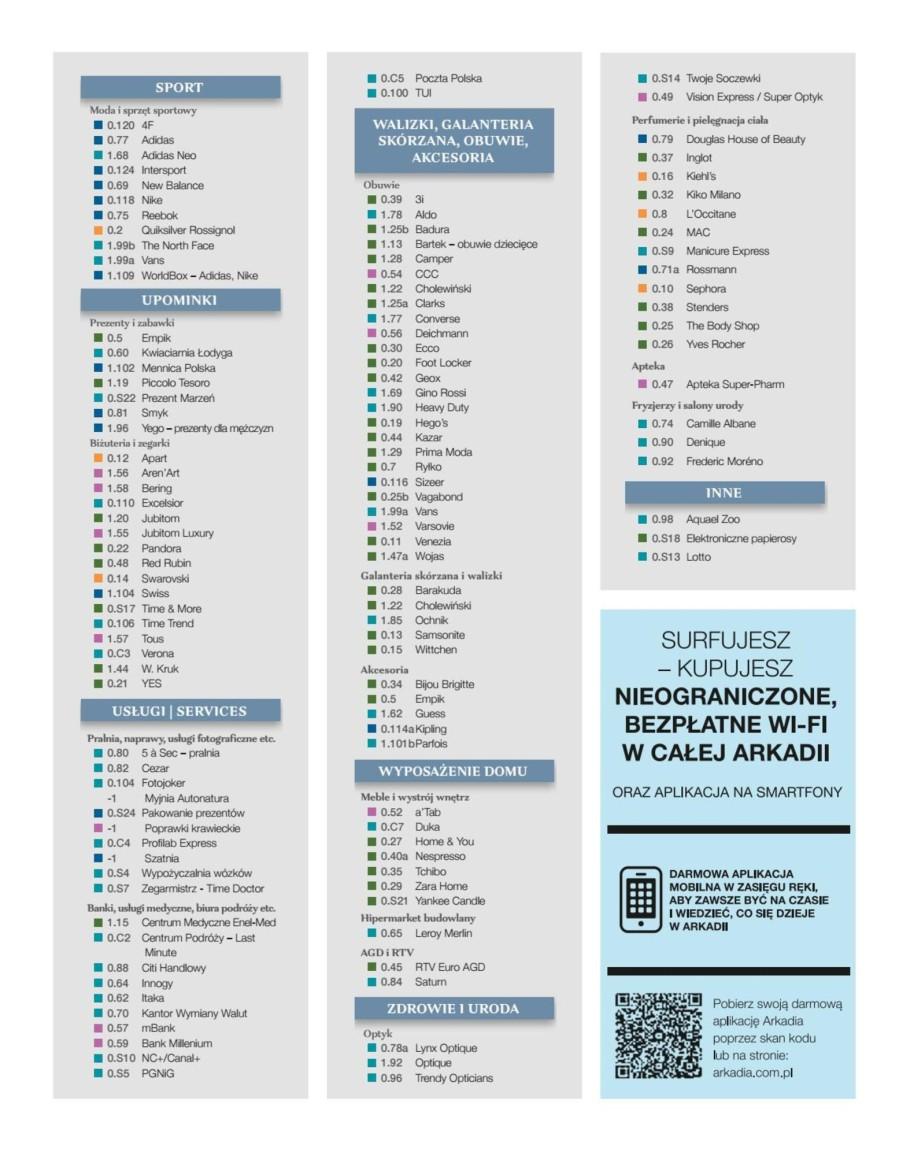 Gazetka promocyjna Arkadia str. 79