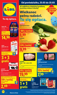 Lidl od poniedziałku
